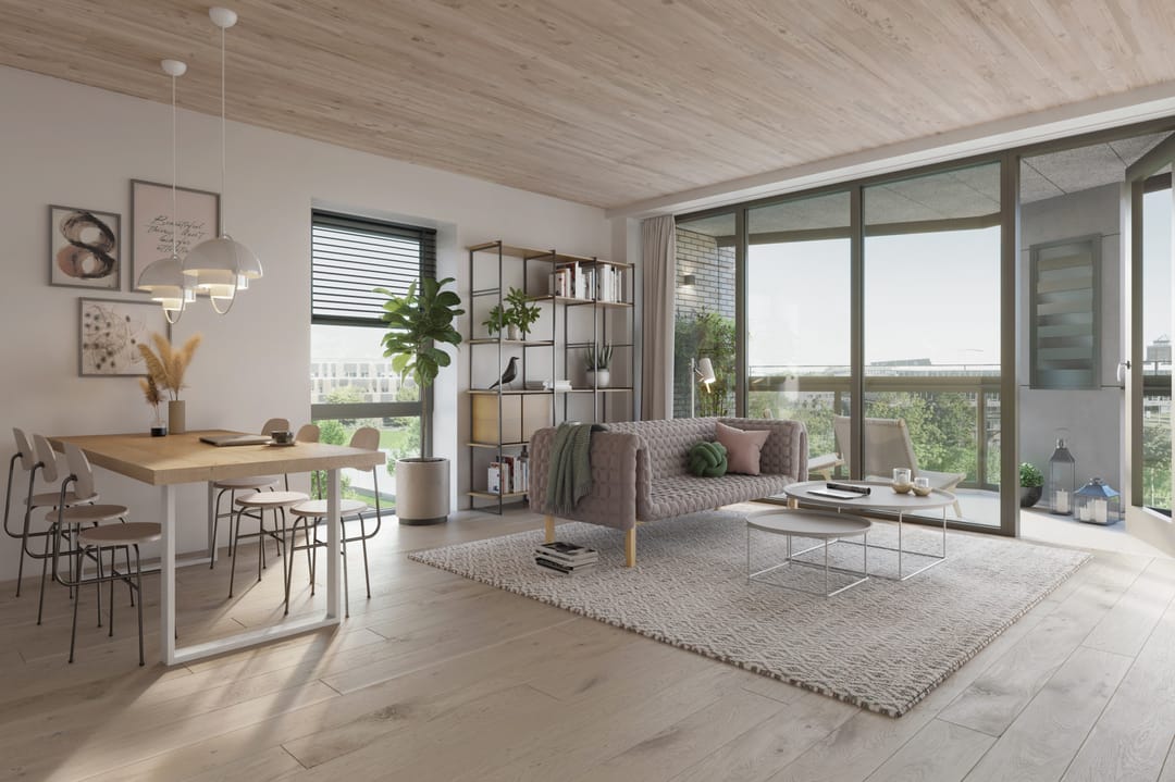 Foto 11 van Type C Breed 3 kamer appartement