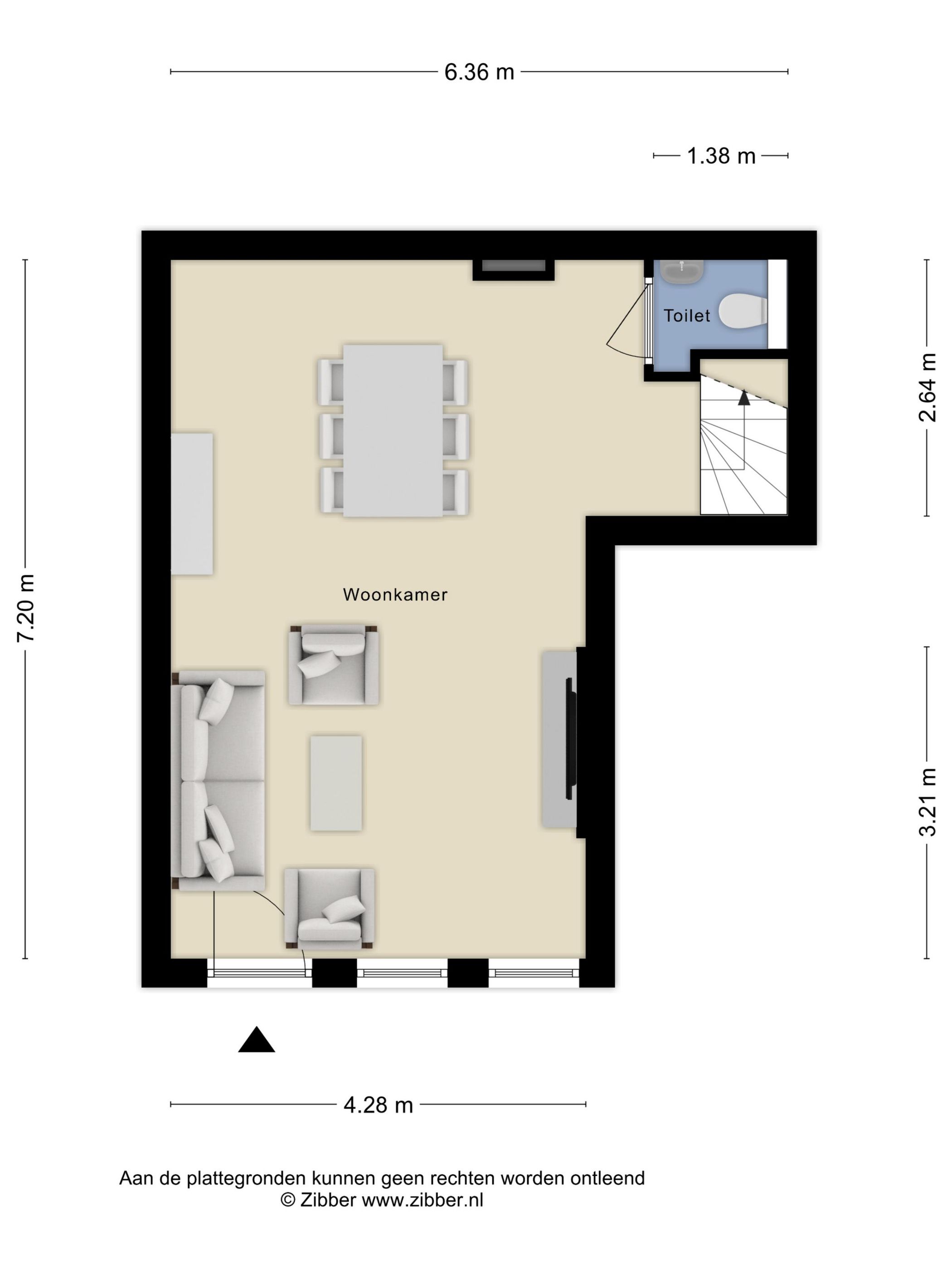 Foto 6 van Burgwal 41-A