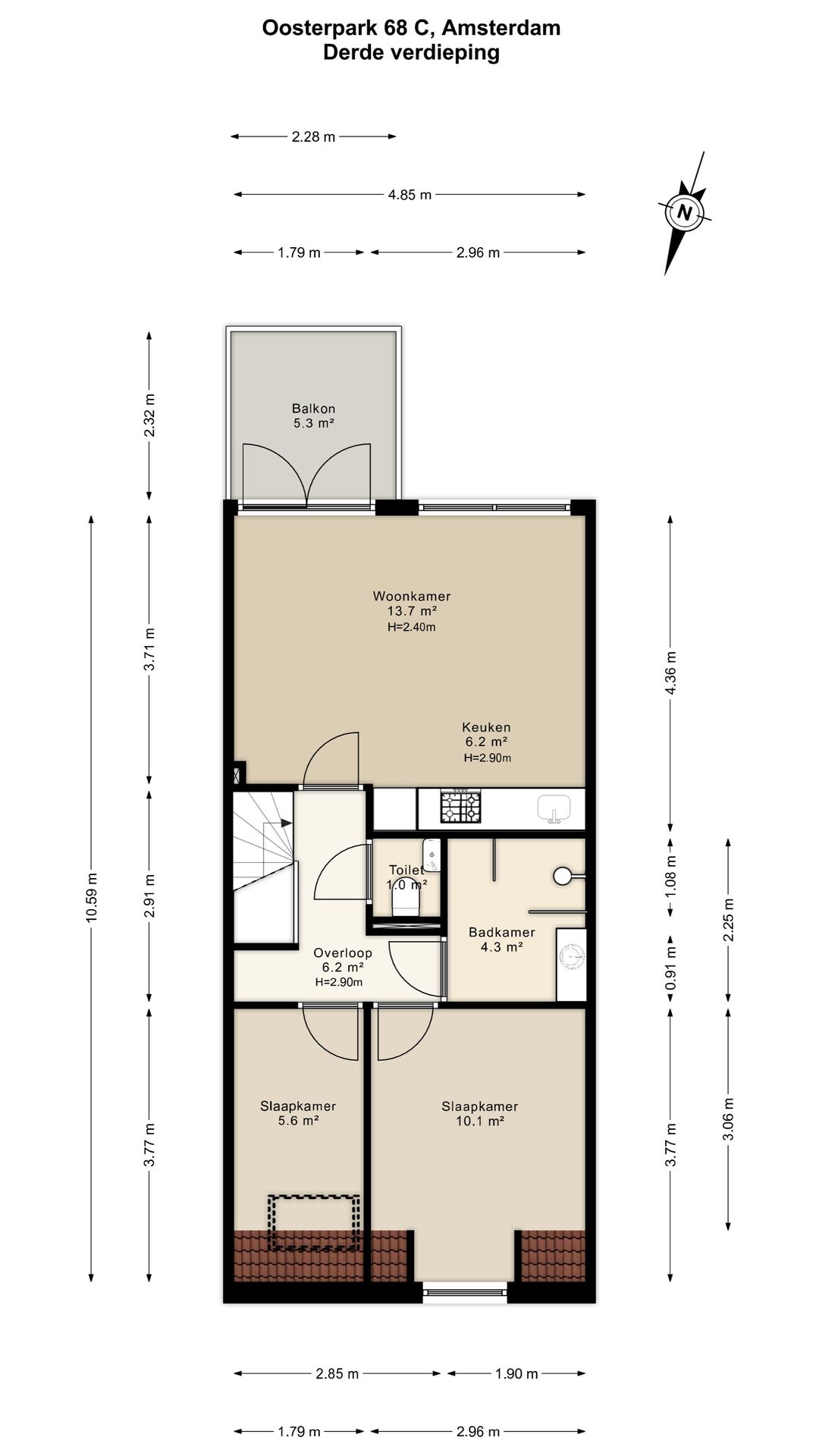 Foto 31 van Oosterpark 68-C