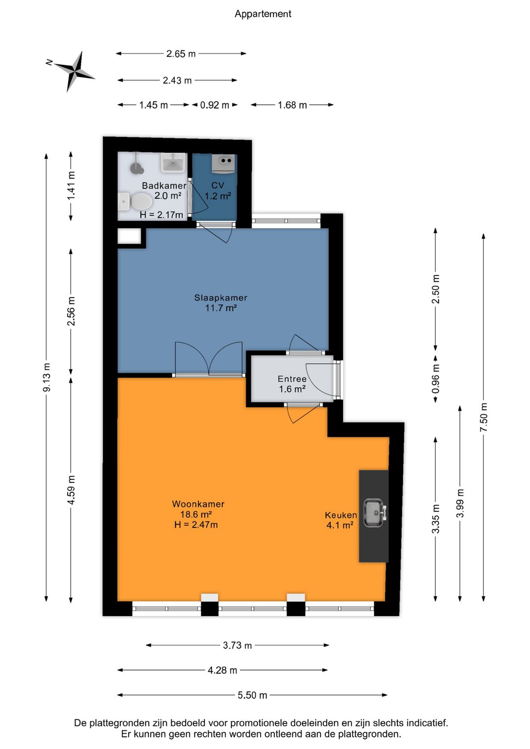 Foto 17 van Tweede Egelantiersdwarsstraat 5-A