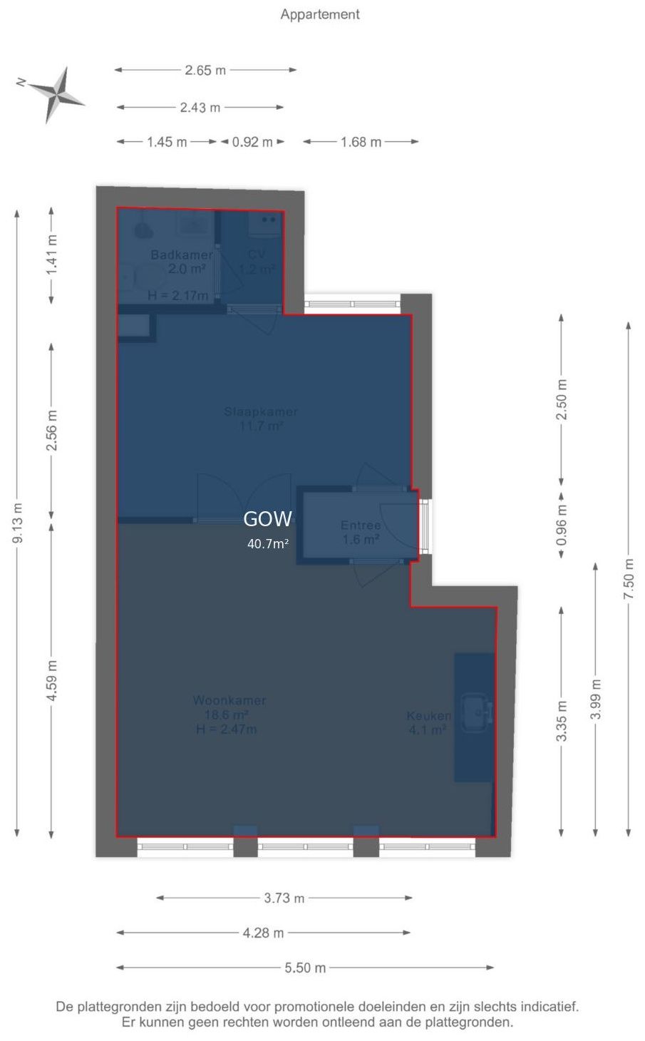 Foto 19 van Tweede Egelantiersdwarsstraat 5-A