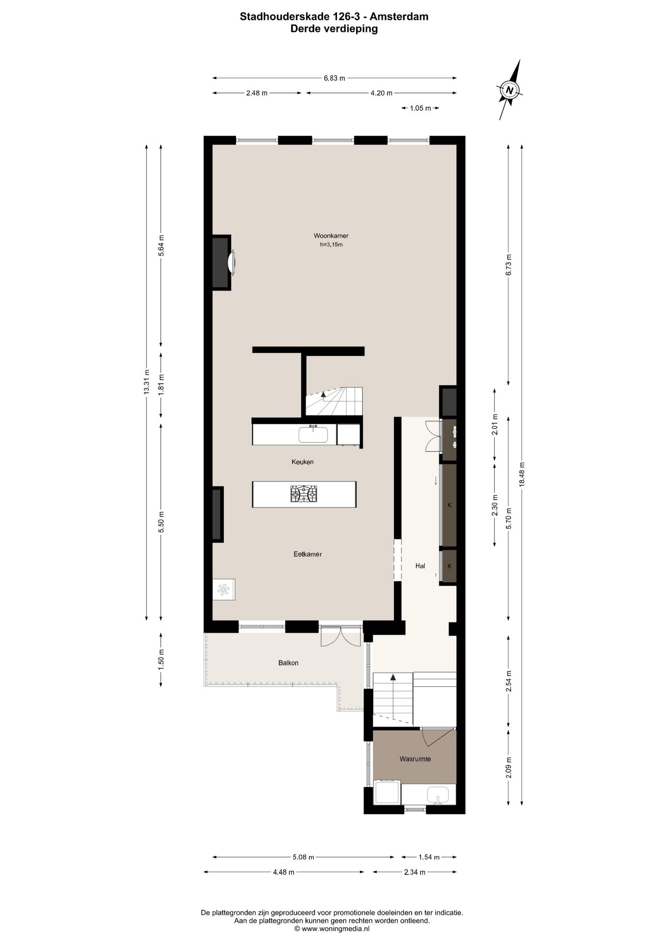 Foto 40 van Stadhouderskade 126-3