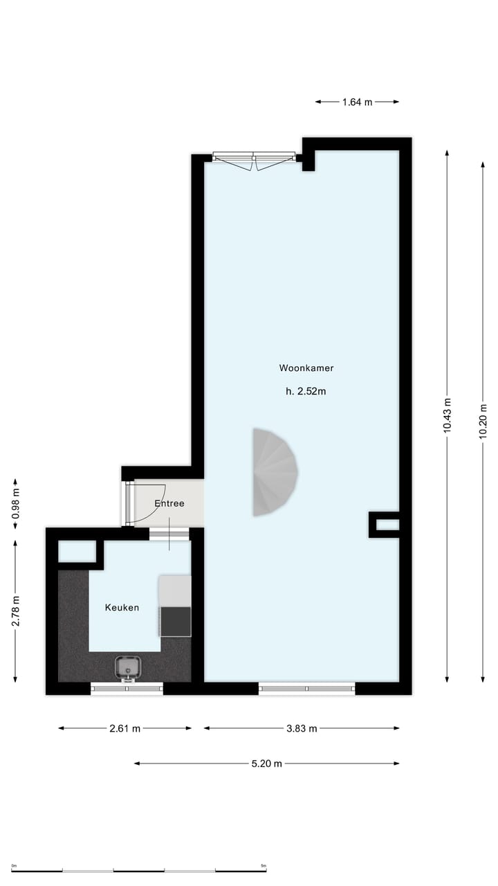Foto 18 van Korte Leidsedwarsstraat 21-B