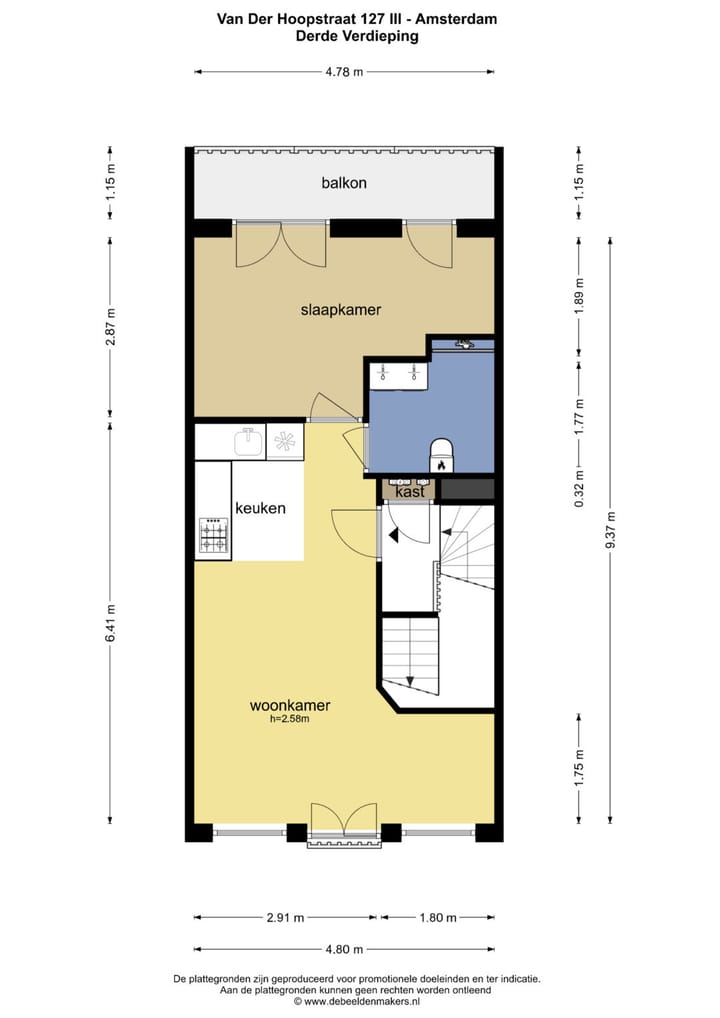 Foto 22 van Van der Hoopstraat 127-3