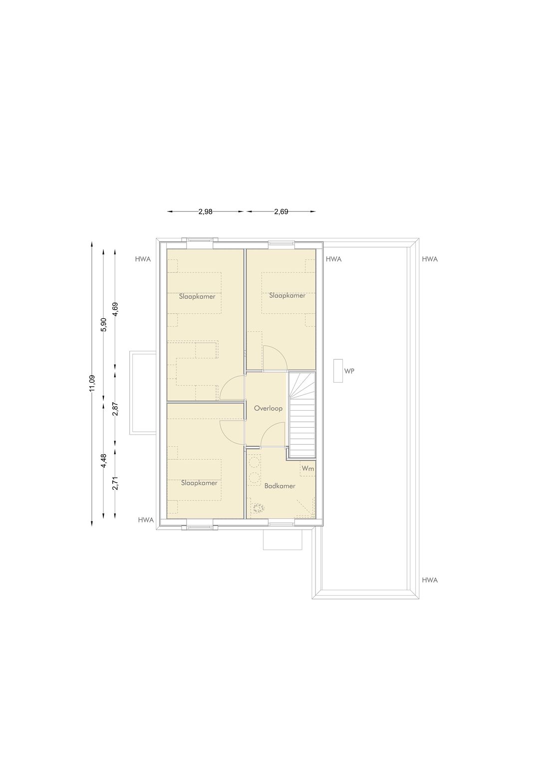 Foto 8 van Gezelweg bwnr 1-3