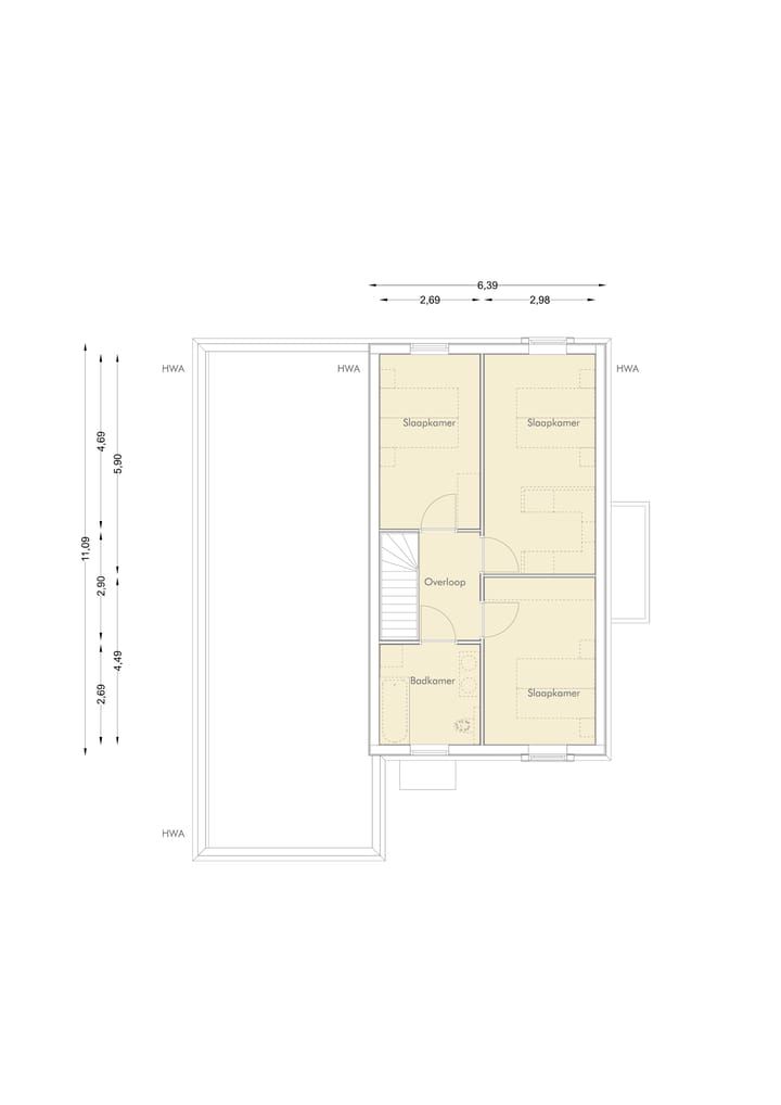 Foto 8 van Gezelweg bwnr 4-5