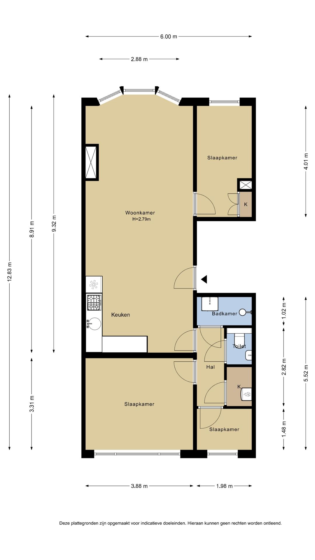 Foto 13 van Aelbrechtskade 122-A02