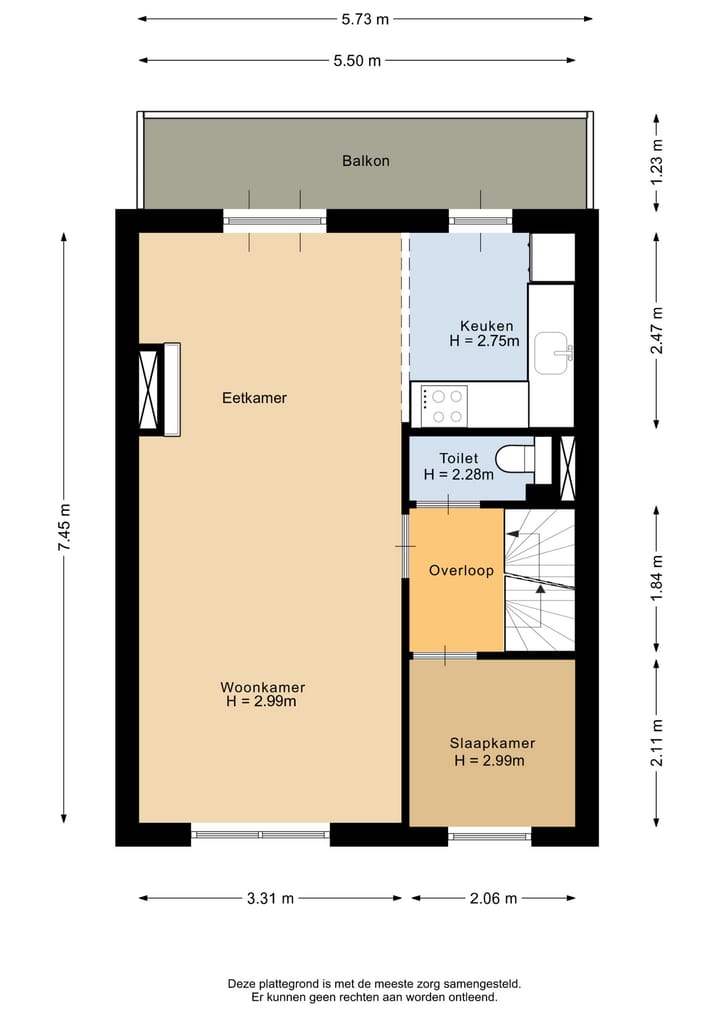 Foto 42 van Borneostraat 43-BS