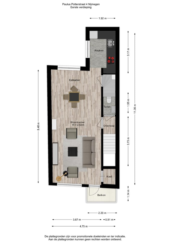 Foto 57 van Paulus Potterstraat 4