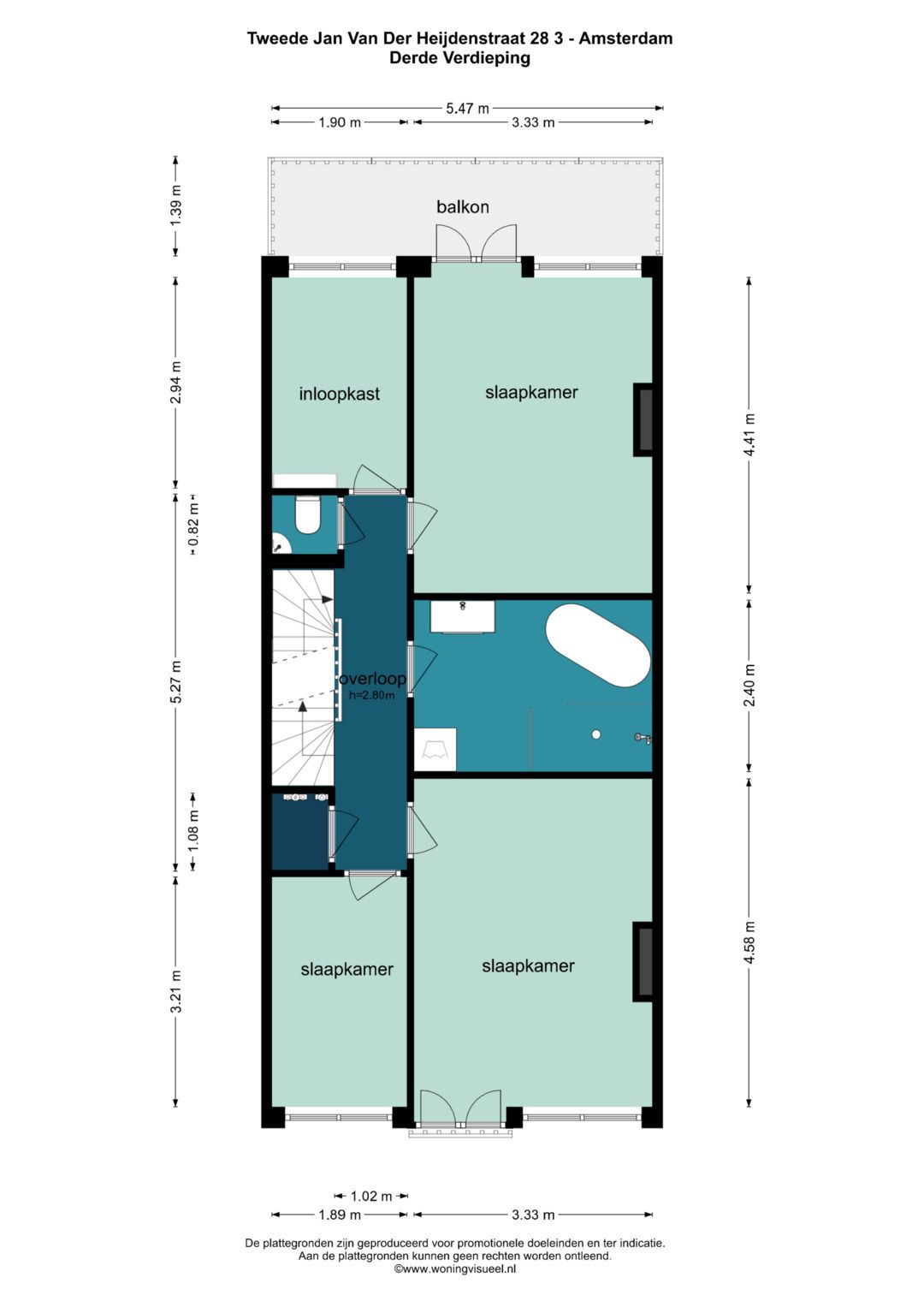 Foto 33 van Tweede Jan van der Heijdenstraat 28-3