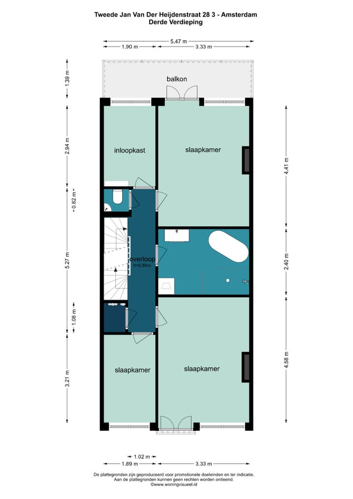 Foto 33 van Tweede Jan van der Heijdenstraat 28-3
