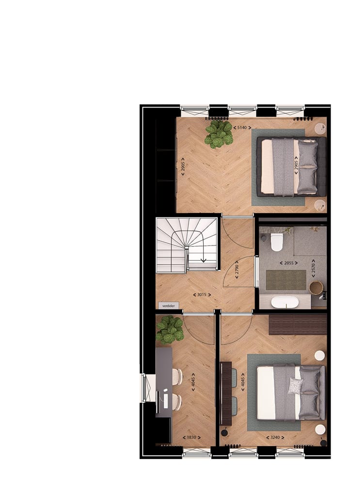 Foto 3 van Tweekapper - Kamille (Bouwnr. 45)