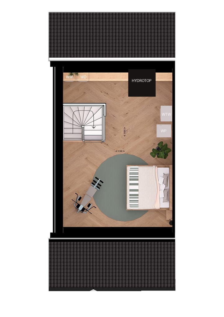 Photo 4 of Tweekapper - Kamille (Bouwnr. 34)