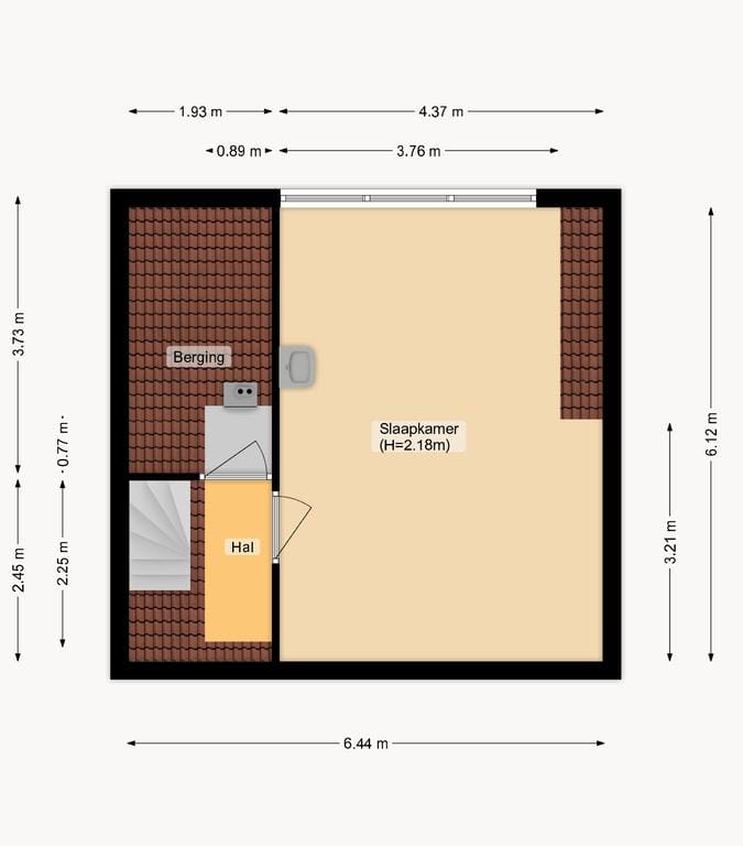Foto 50 van Nachtegaalstraat 43-BS