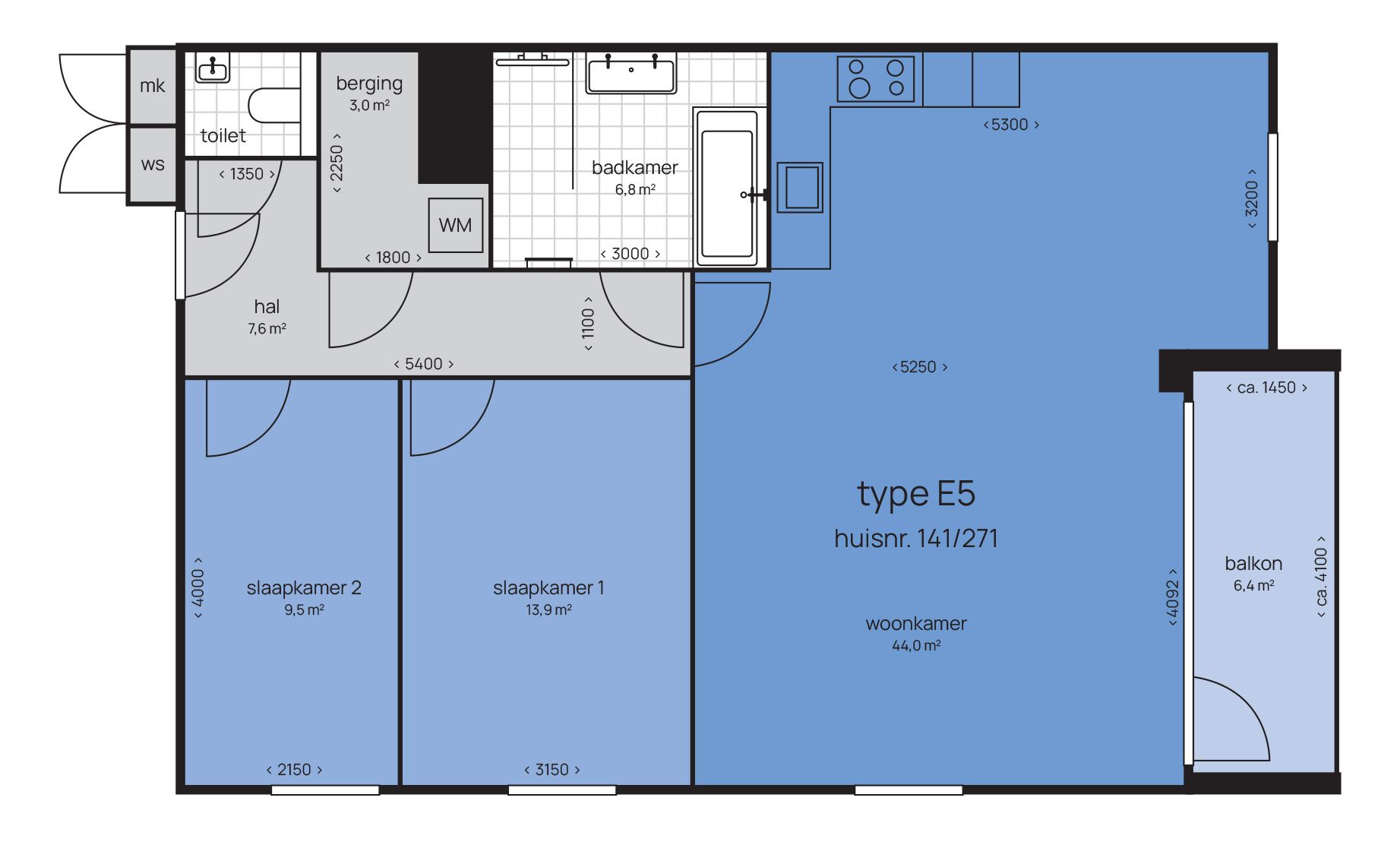 Foto 21 van Friesestraatweg 141-271
