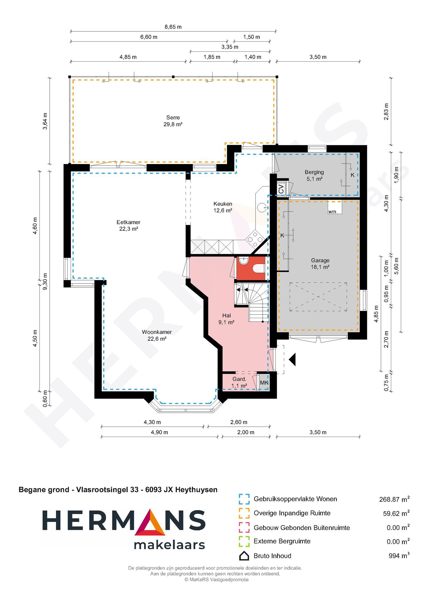 Foto 55 van Vlasrootsingel 33