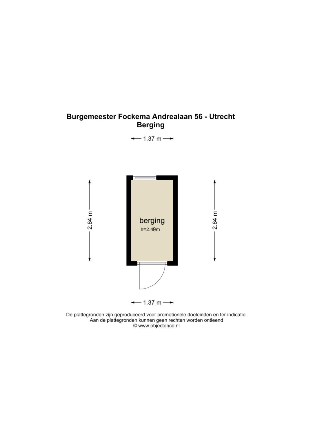 Foto 48 van Burgemeester Fockema Andreaelaan 56