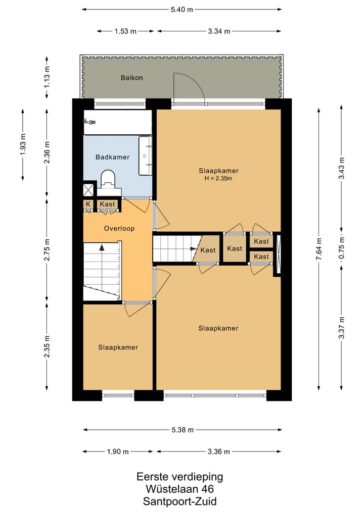 Foto 47 van Wüstelaan 46