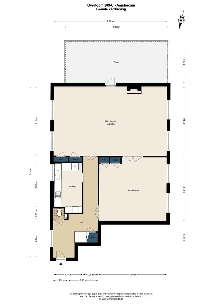 Foto 35 van Overtoom 209-C