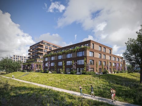 Foto van 4-laagse stadswoning Tussenwoning