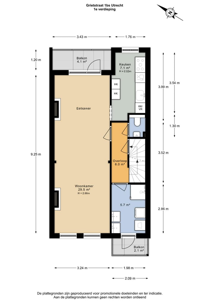 Photo 39 of Grietstraat 1-BS