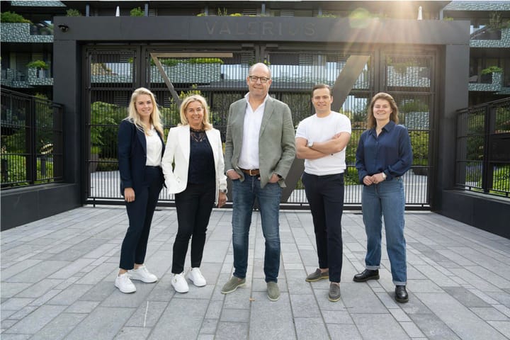 Een promotiefoto voor op kantoor