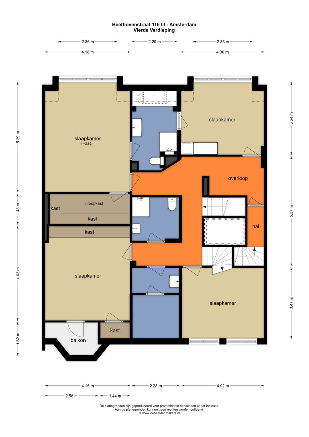 Foto 37 van Beethovenstraat 116-3