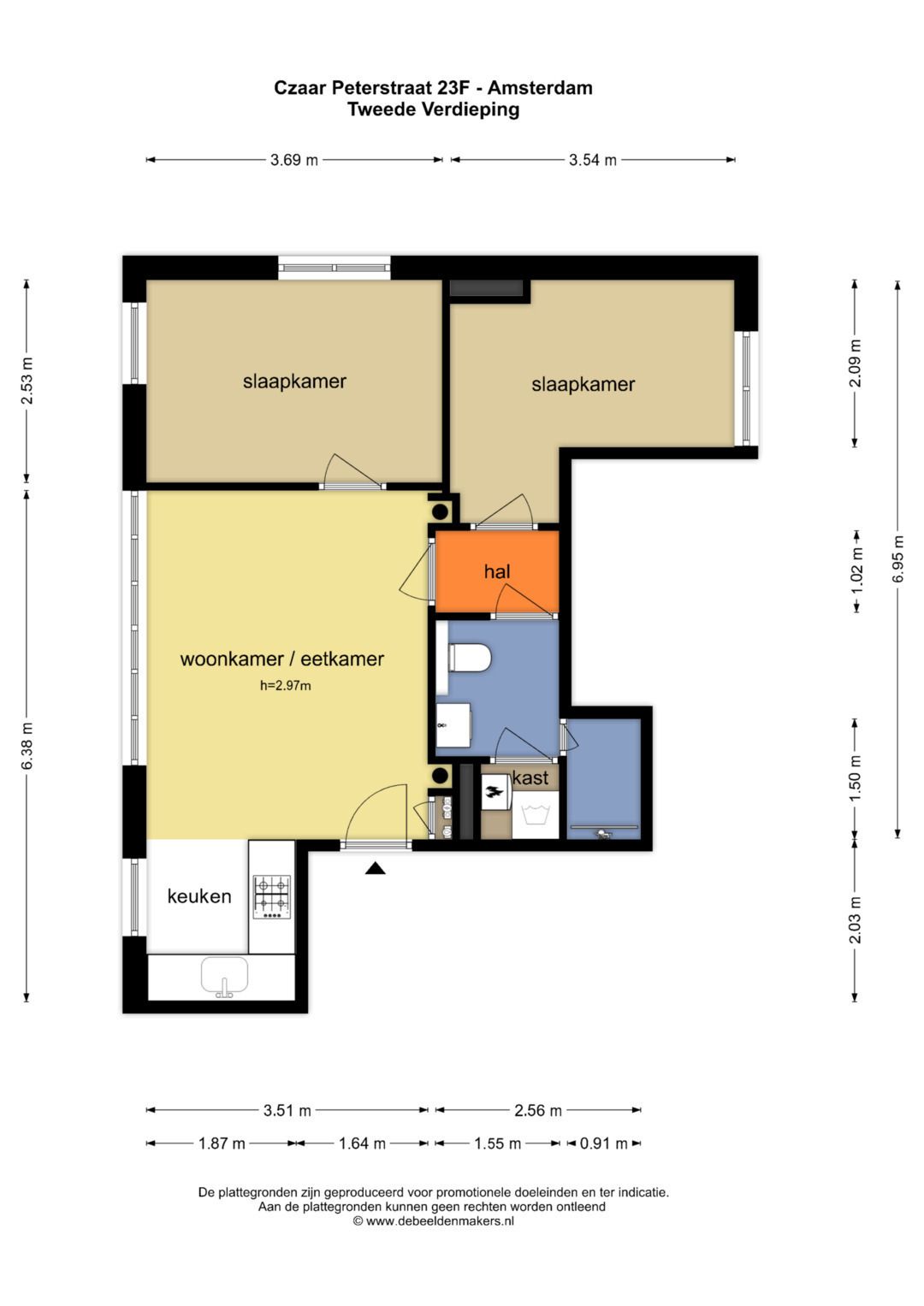 Photo 21 of Czaar Peterstraat 23-F