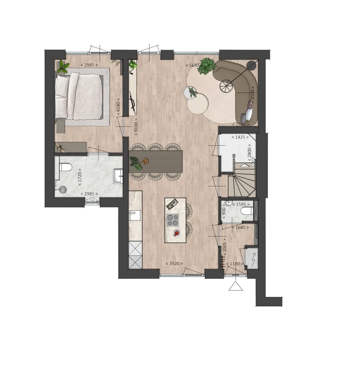 Photo 4 of Purperorchidee 9