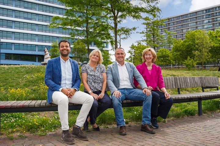 Een promotiefoto voor op kantoor