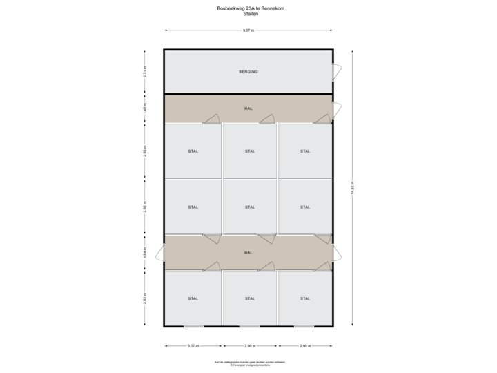 Begane grond Stallen
