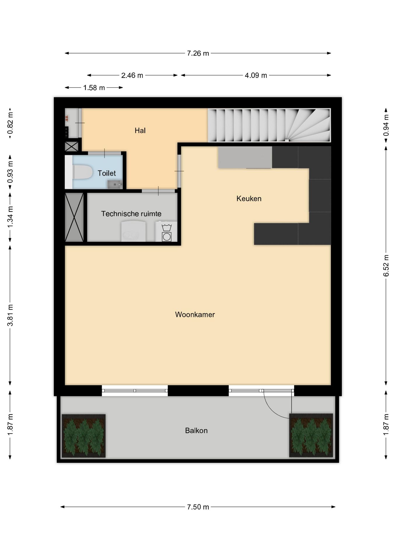 Foto 42 van Kronehoefstraat 15-K