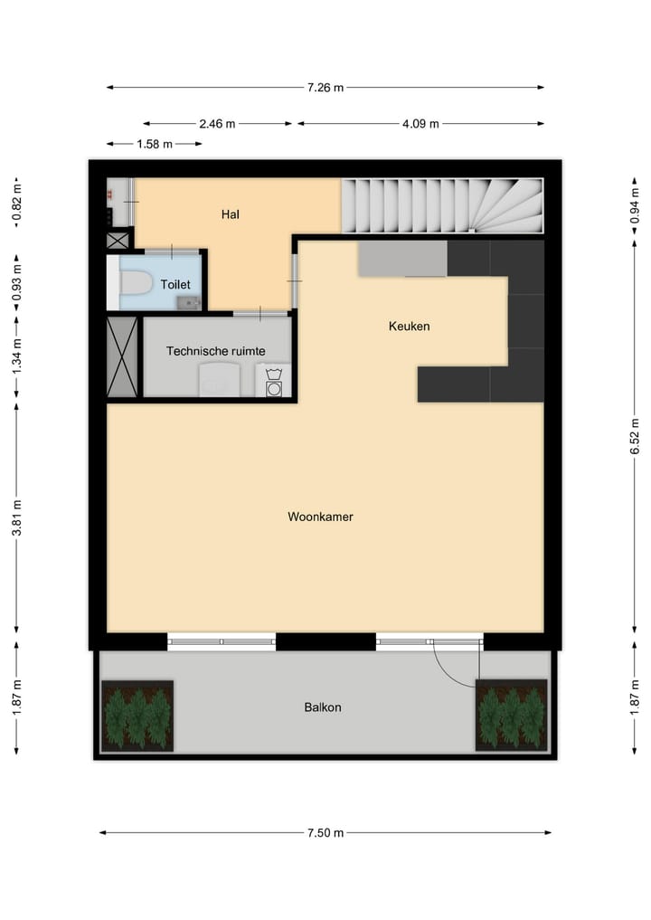 Foto 42 van Kronehoefstraat 15-K