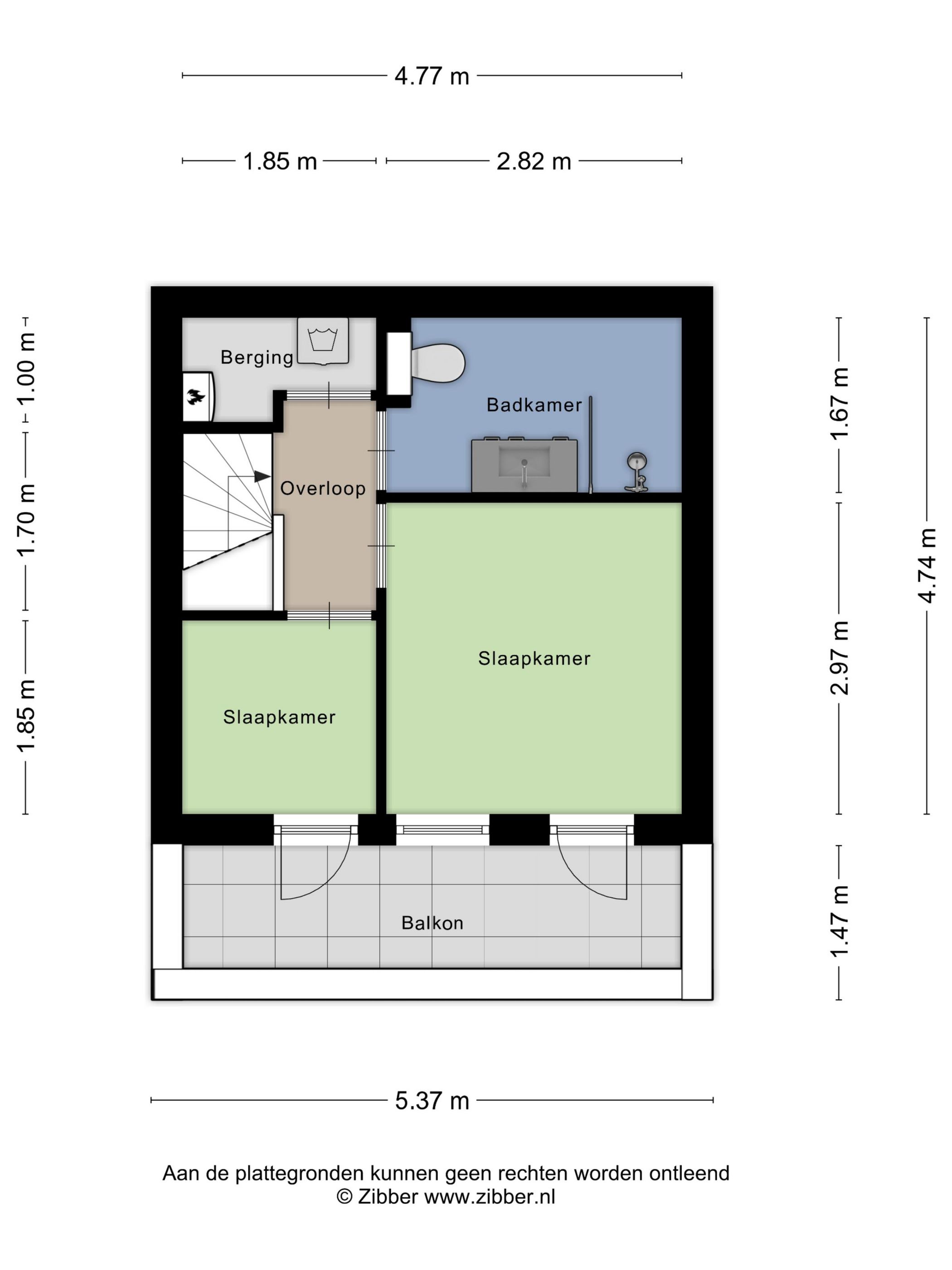 Foto 30 van Tak van Poortvlietstraat 35-B02