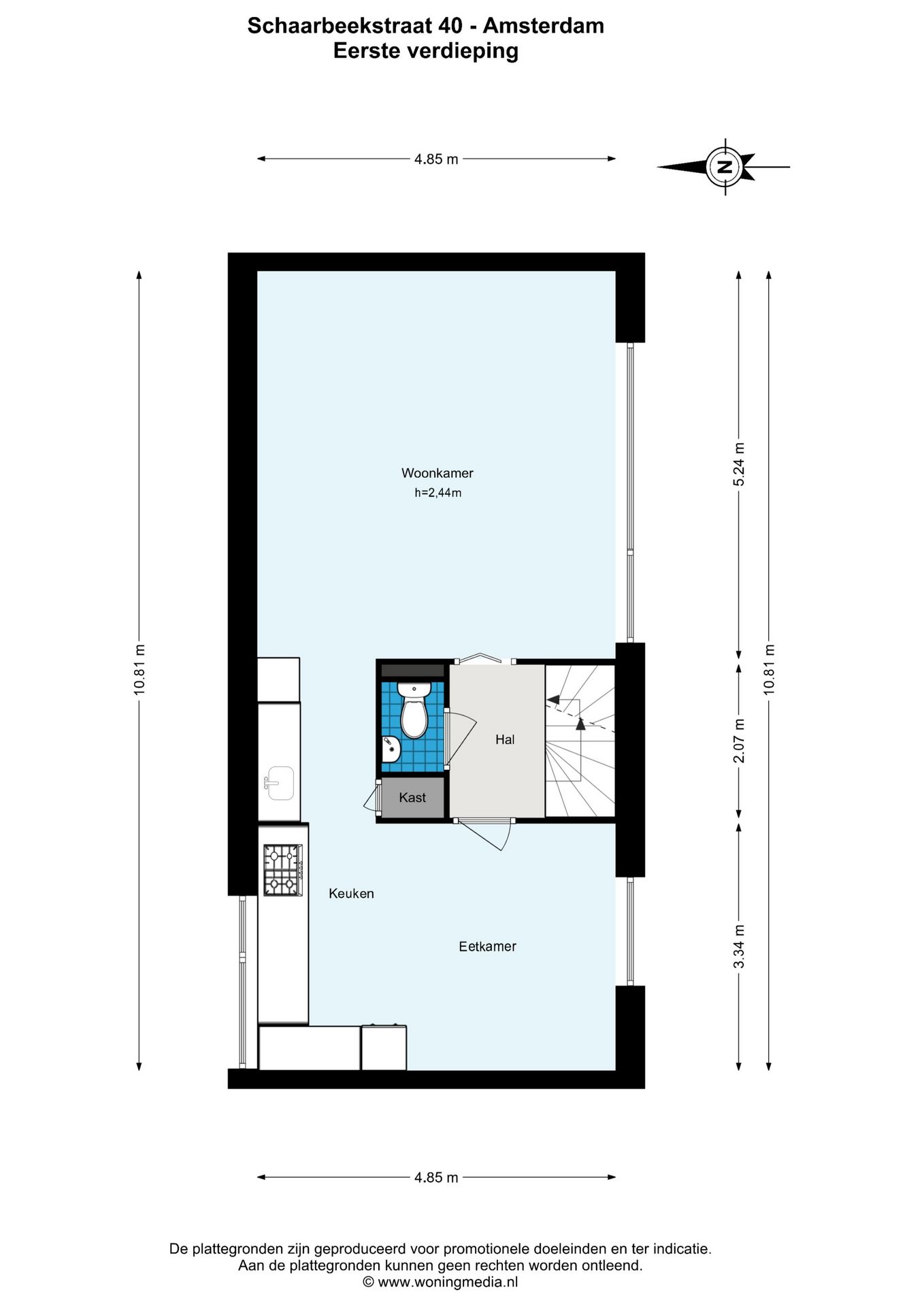 Foto 30 van Schaarbeekstraat 40