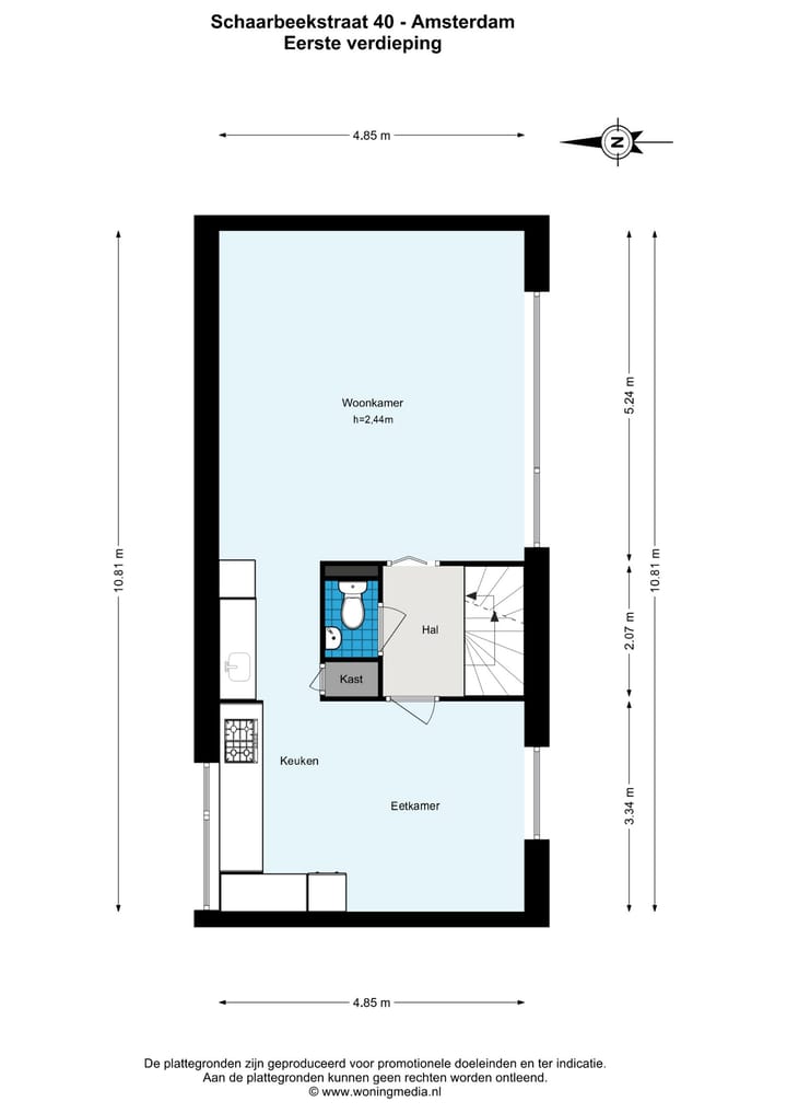 Foto 30 van Schaarbeekstraat 40