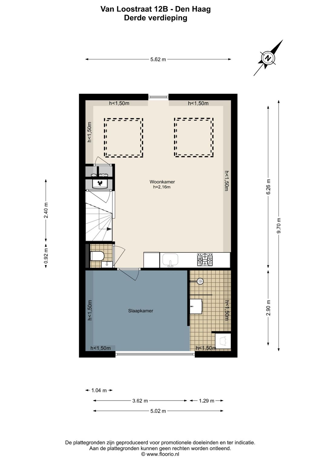 Foto 31 van Van Loostraat 12-B
