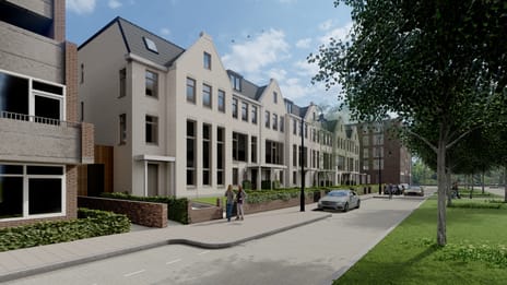 Foto van Hoekwoning linkerzijde Hoekwoning