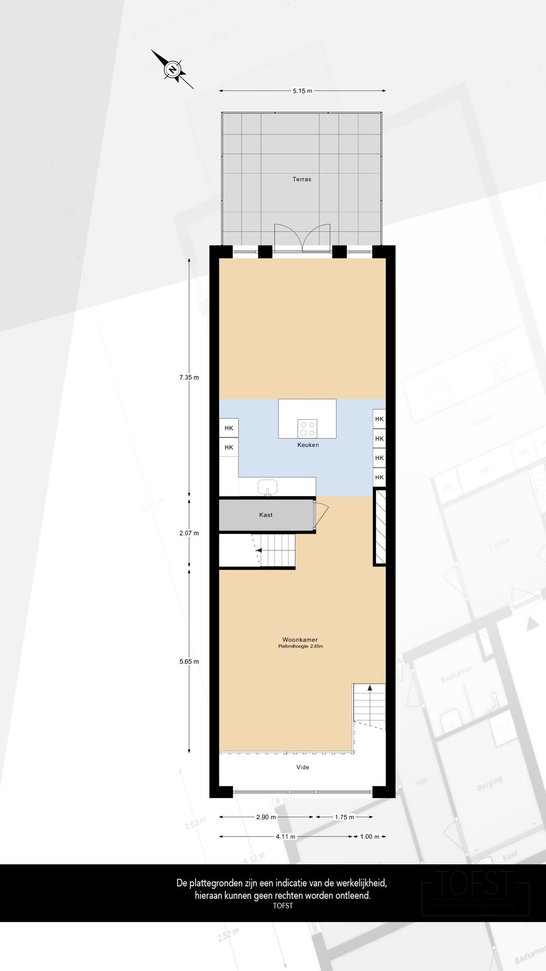 Foto 11 van tussenwoning (Bouwnr. 3)