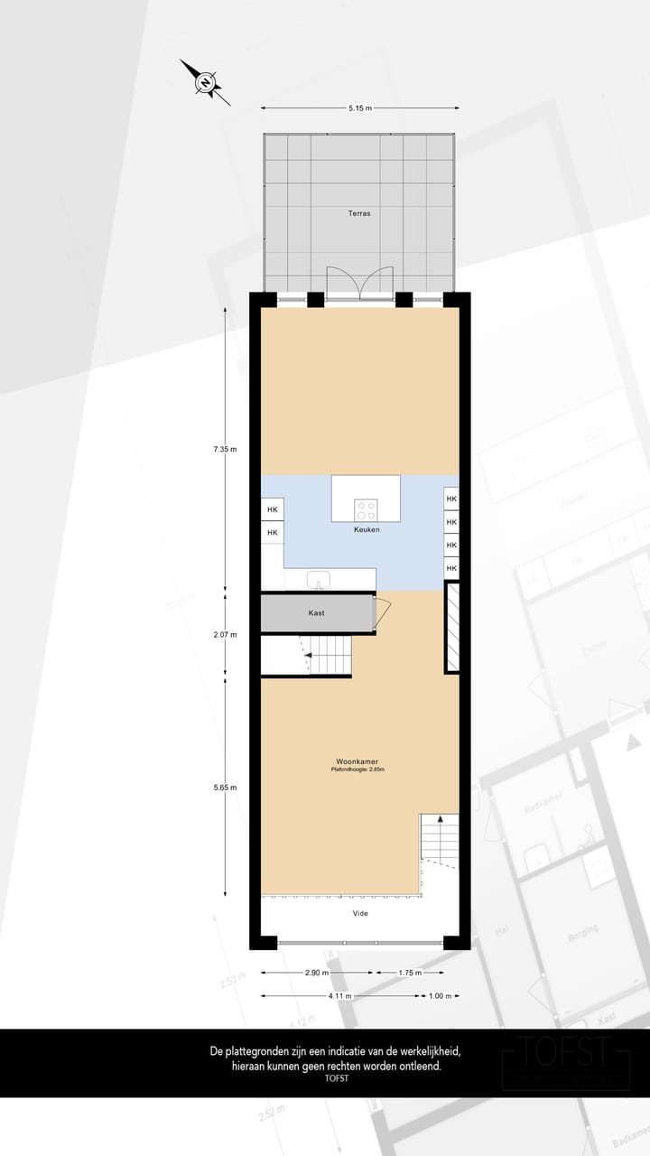 Foto 11 van tussenwoning (Bouwnr. 3)