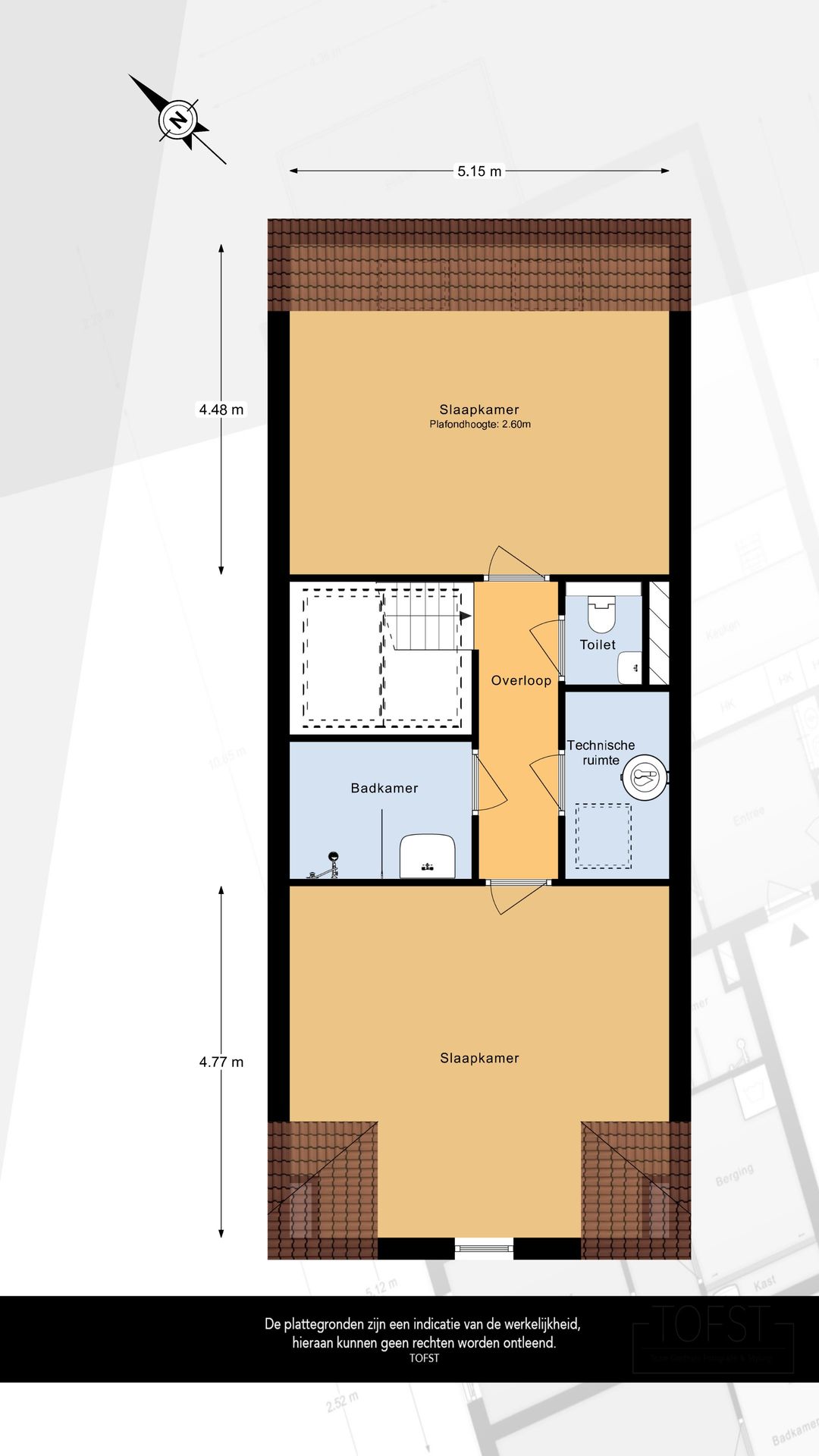 Foto 13 van tussenwoning (Bouwnr. 3)
