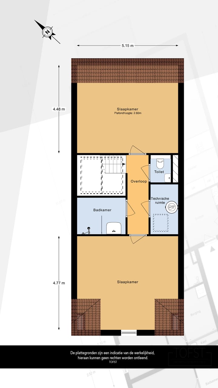 Foto 13 van tussenwoning (Bouwnr. 3)