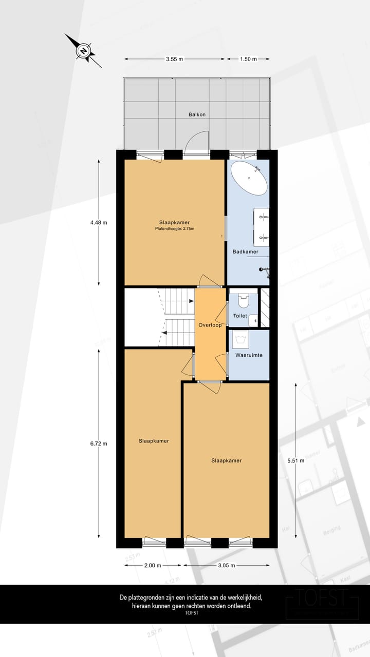 Foto 12 van tussenwoning (Bouwnr. 3)
