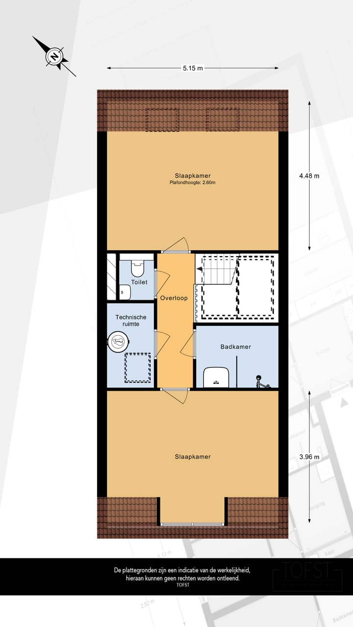 Foto 13 van tussenwoning (Bouwnr. 2)