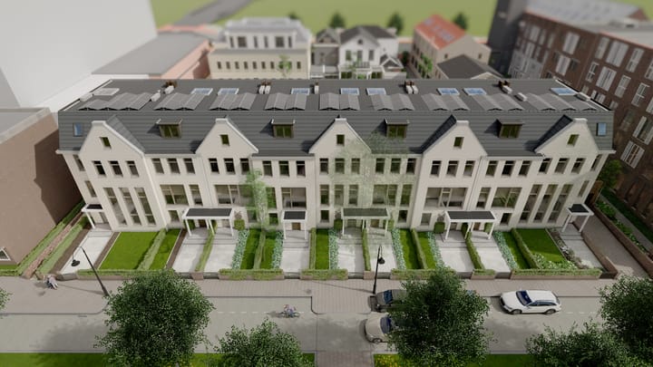 Foto 1 van tussenwoning (Bouwnr. 4)