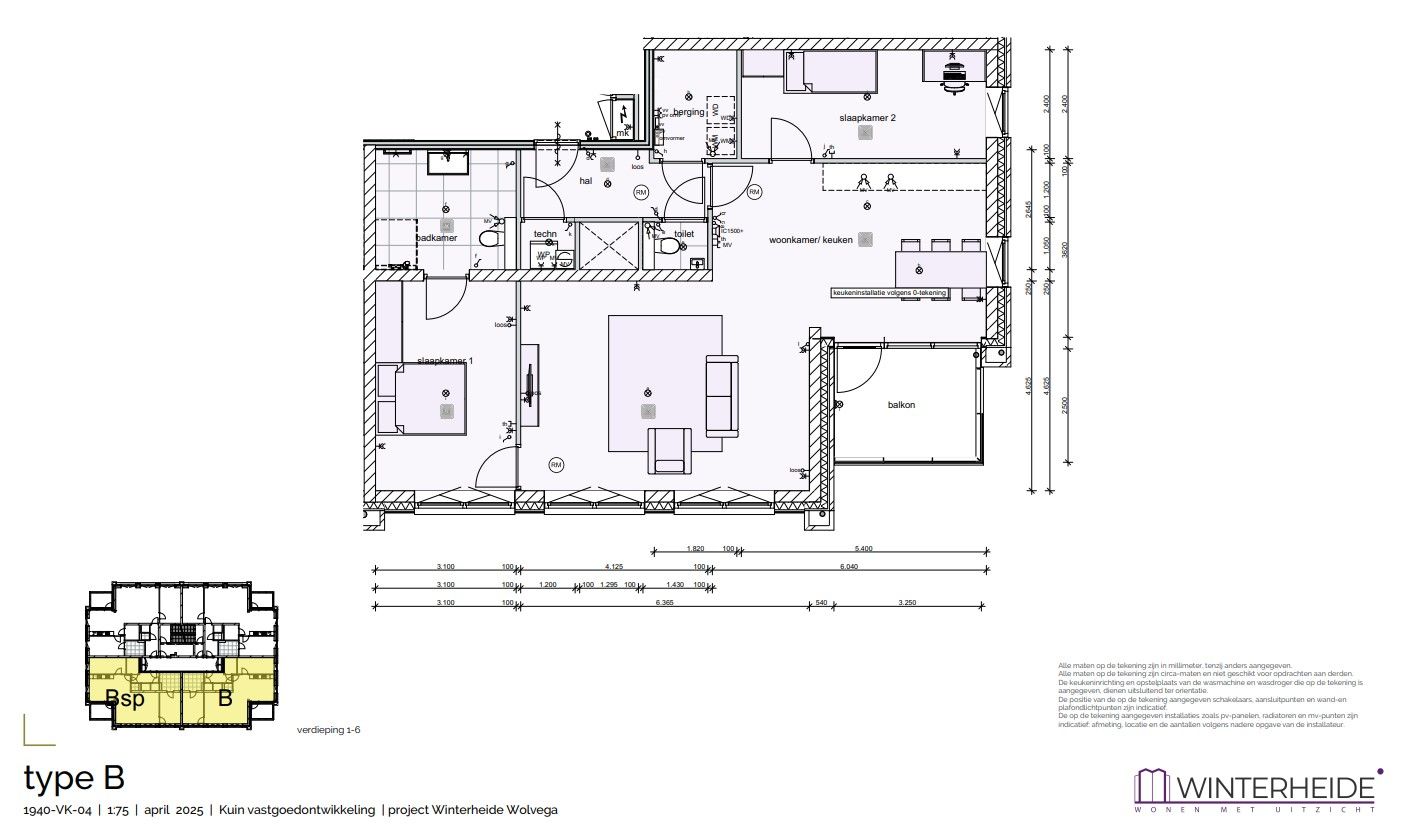 Foto 3 van Appartement 7 (Bouwnr. 7)