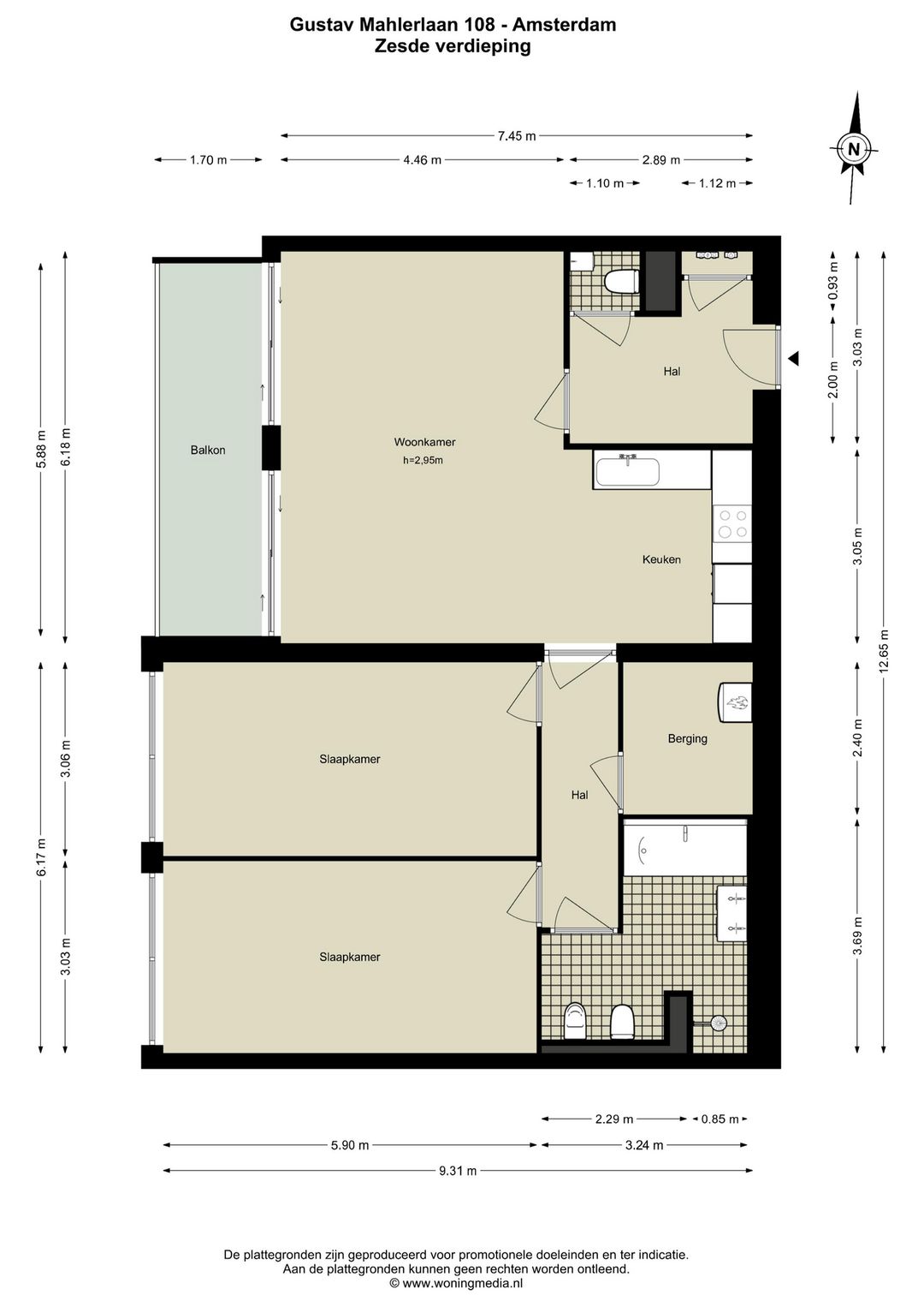 Foto 47 van Gustav Mahlerlaan 108