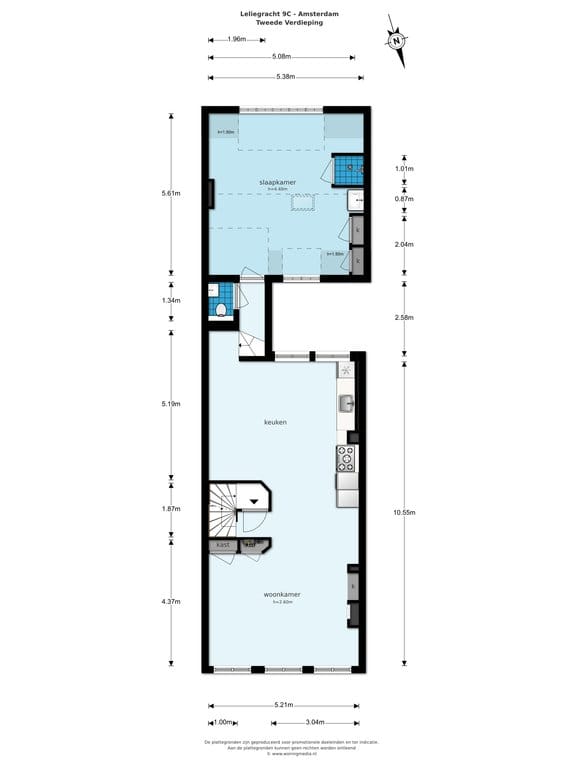 Foto 30 van Leliegracht 9-C