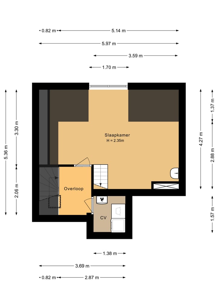 Foto 28 van Frans Halsstraat 48-3