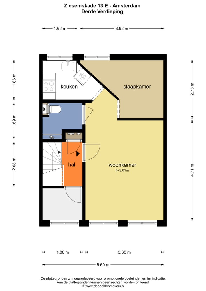 Foto 19 van Zieseniskade 13-E